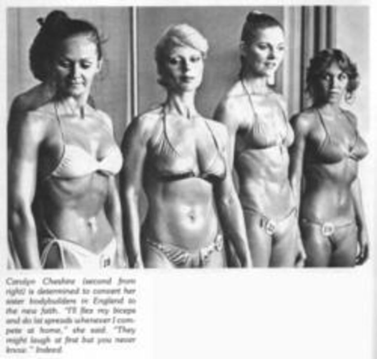 Late '70s Women's Bodybuilding Contest.