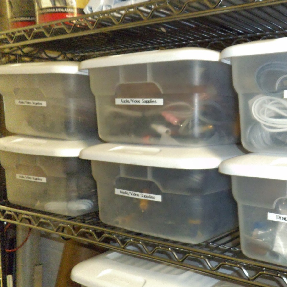 Label stored items.