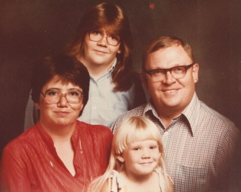 Larry Ross, Cindy, Nikki, Kristy