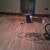Here's the dining room after sanding. Here's the dining room after sanding.