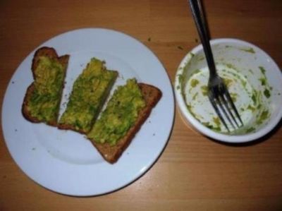 Avocado on toast by Barbs @ Synchronicity House