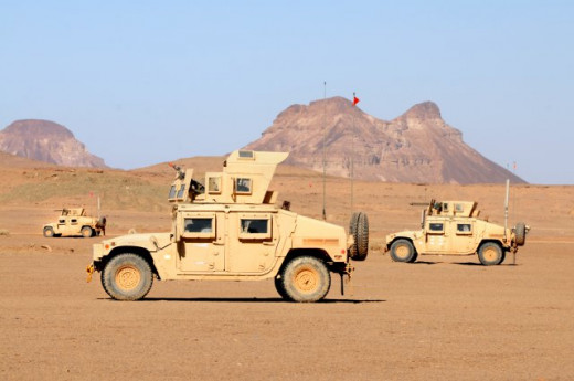 US Army HMMWVS (US Army Photo/SSGT Andrew Porch)