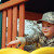 [Photo: Wish.org] -- Louis (Burkitt lymphoma, age 4) wishes to have a military-style playhouse.