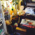 My jewelry work area to the right of my desk My jewelry work area to the right of my desk