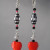 Earrings made with rare vintage beads and sterling silver - a special birthday gift for a friend! Earrings made with rare vintage beads and sterling silver - a special birthday gift for a friend!