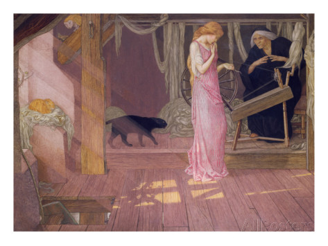 Sleeping Beauty, John D. Batten. Click on image to see at AllPosters.com