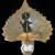 24 Karat Gold with Praying Guardian Angel Image 24 Karat Gold with Praying Guardian Angel Image