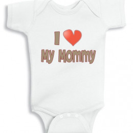 Baby onesie design for Mother's Day