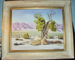 Find lost of great art at antiques auctions.