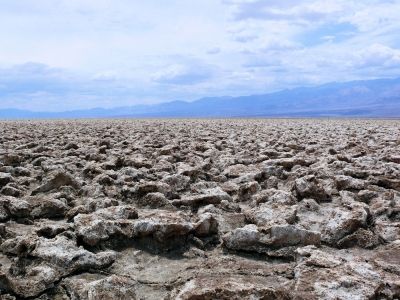 Mars? No, it's the Devils Golf Course of Death Valley
