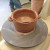I've been exploring interesting lips to clay pots. This one is a split lip. I've been exploring interesting lips to clay pots. This one is a split lip.