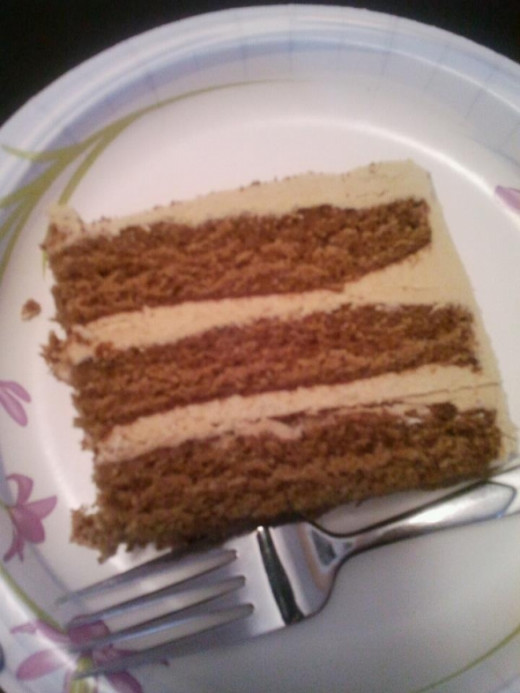 3 Layer, Sticky Toffee Pudding Cake with Sticky Toffee Buttercream