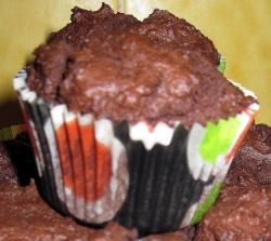 bittersweet chocolate muffins