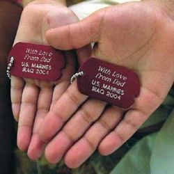 Dog Tags for Kids Organization