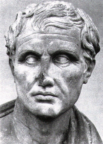 The Roman National poet, Virgil (70B.C. - 19B.C.)