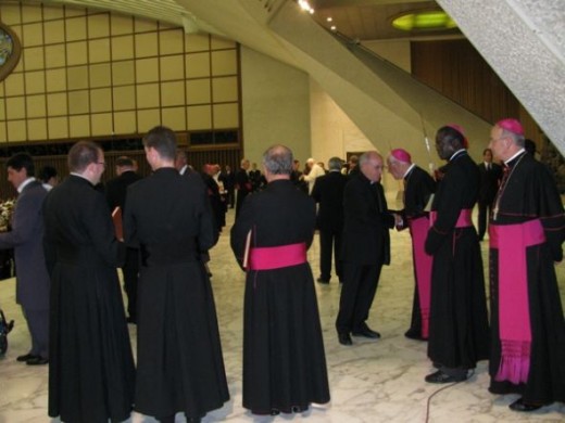 The Cardinals on Stage After The Event