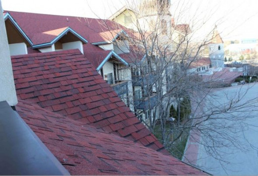 Balcony looking left