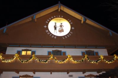 Bavarian Inn: Decorated for Easter