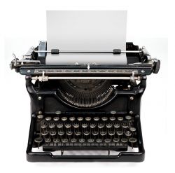 typewriter to publisher