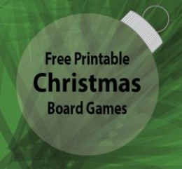 printable christmas board games