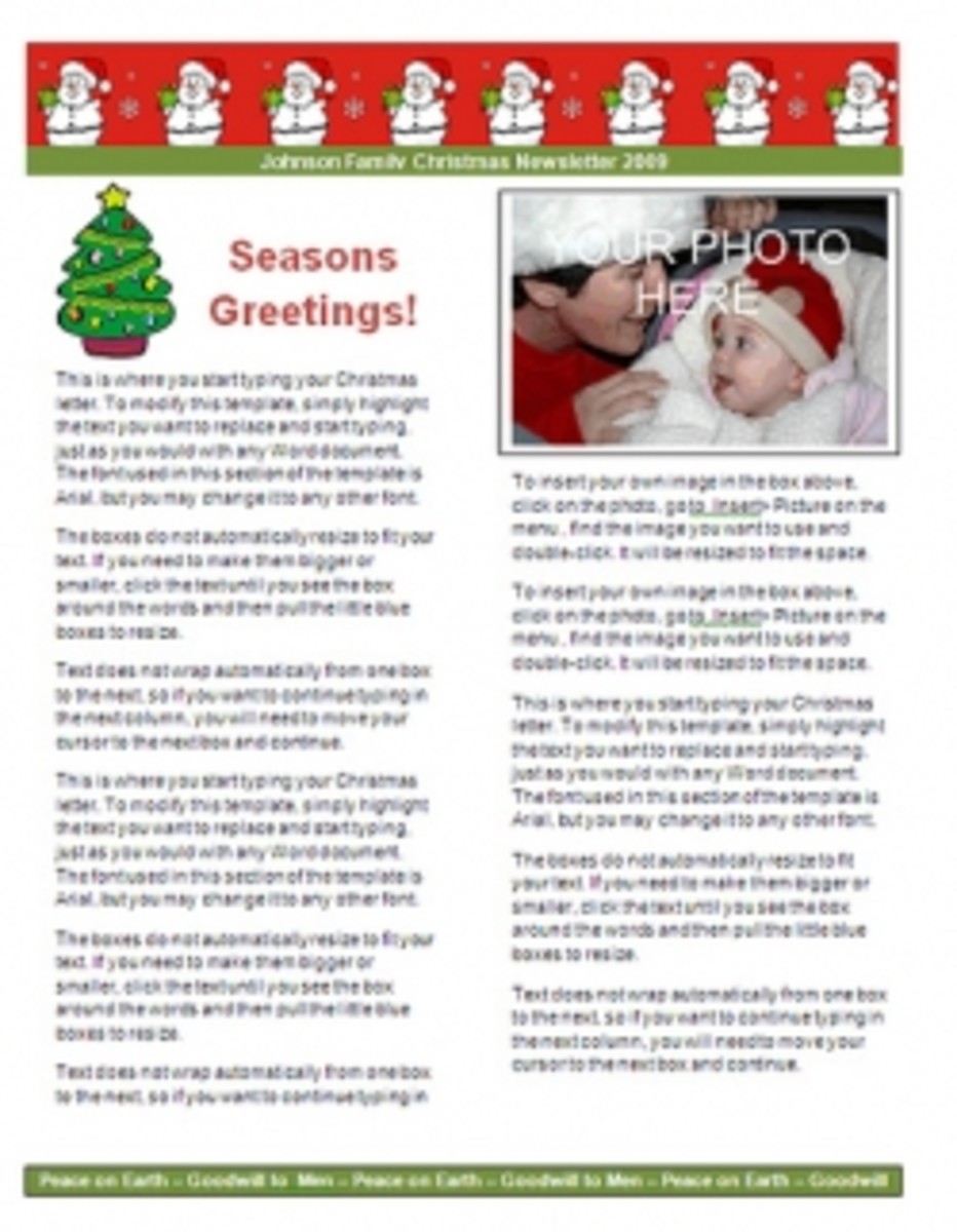 How to Write Family Christmas Letters HubPages