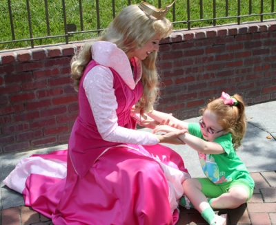 Little Girls Love the Disney Princesses
