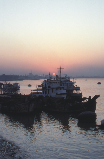 Sunset in Calcutta