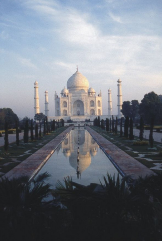 The Taj Mahal in India