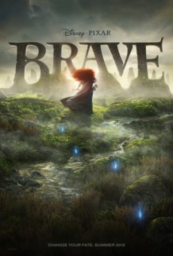 Disney princess Merida Brave movie poster