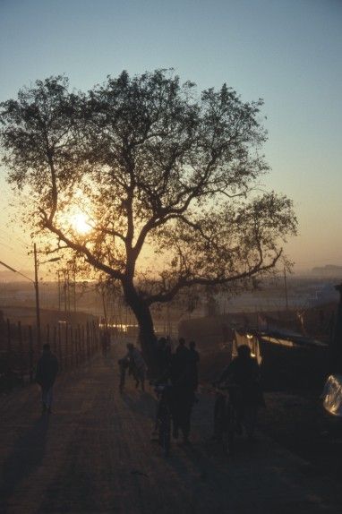 Another sunset at the mela.