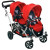 Both seats can face forward like a standard double stroller Both seats can face forward like a standard double stroller