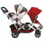It comes with an infant carrier bar so you can easily place your infant's carseat along with one child's seat. It comes with an infant carrier bar so you can easily place your infant's carseat along with one child's seat.