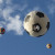 Seeing a giant flying soccer ball in the sky was quite a sight. Seeing a giant flying soccer ball in the sky was quite a sight.