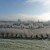 Crawley Mill and River Windrush viewed from Crawley Village heights on a very frosty day