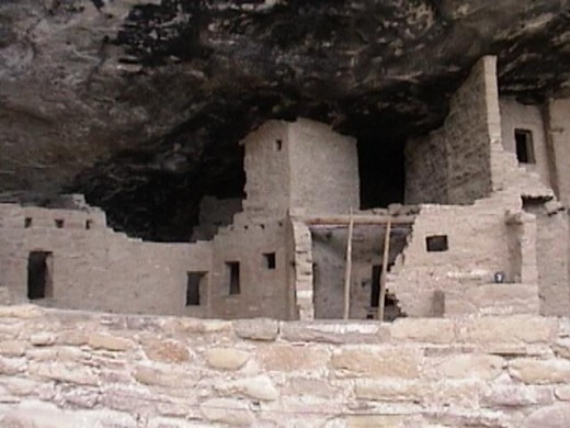 Prehistoric Mesa Verde Cliff Dwelling