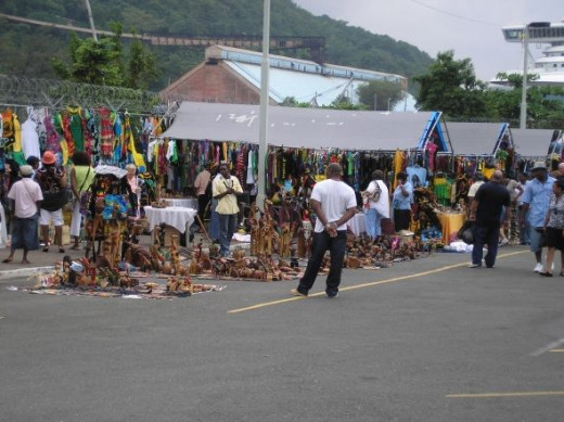 Outside marketplace