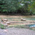 A raft you could rent to float one of the rivers