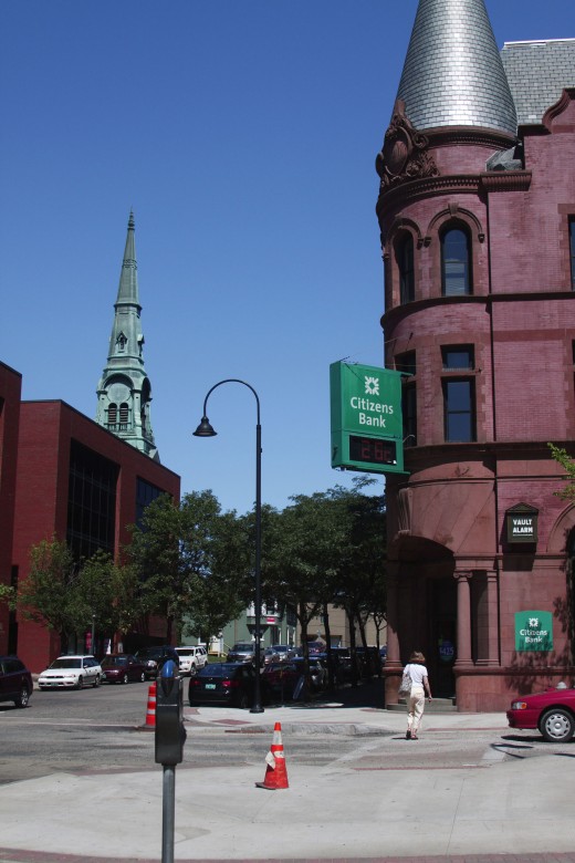 Downtown Burlington Historical Buildings