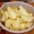 Sliced apples ready to be cooked.