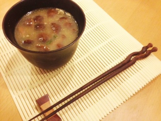 nameko miso soup