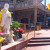 Step into the courtyard of the Maunakea Marketplace, where you can sit with a bubble tea in hand.