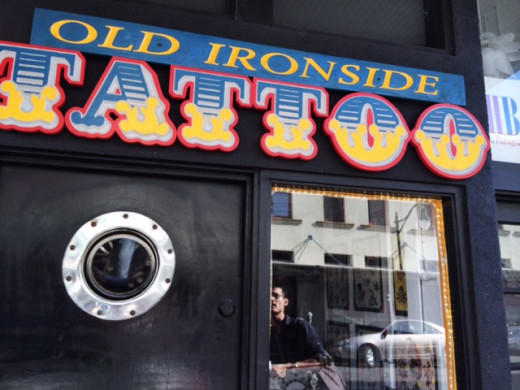 The oldest tattoo parlor in Hawaii.