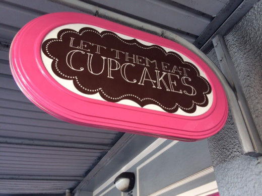 Let Them Eat Cupcakes, one of the best cupcakeries in town.Some say the best!