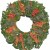 Mixed magnolia Wreath with Red and Blue Berries Mixed magnolia Wreath with Red and Blue Berries