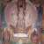 Large Thangka adorns the wall in Avalokiteshvara shrine Large Thangka adorns the wall in Avalokiteshvara shrine
