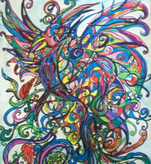 Flight of Fancy - Original art by Sharrie69