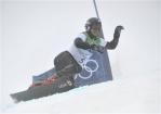 Jayse-Jay Anderson boards in thick fog for finals - wins gold.