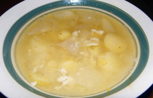 Parsnip Onion Soup