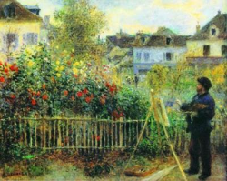 Renoir Monet Painting