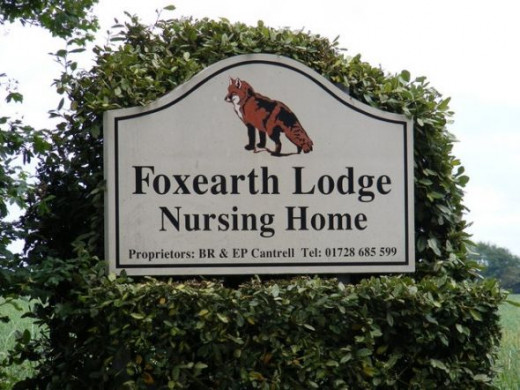 Nursing home sign